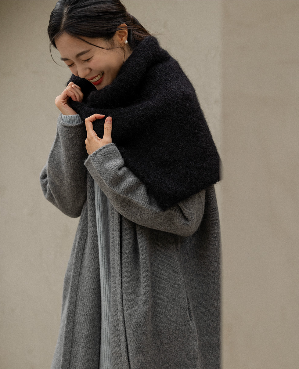 PRE-ORDER | Wool Cardigan/Coat | GRAY Color