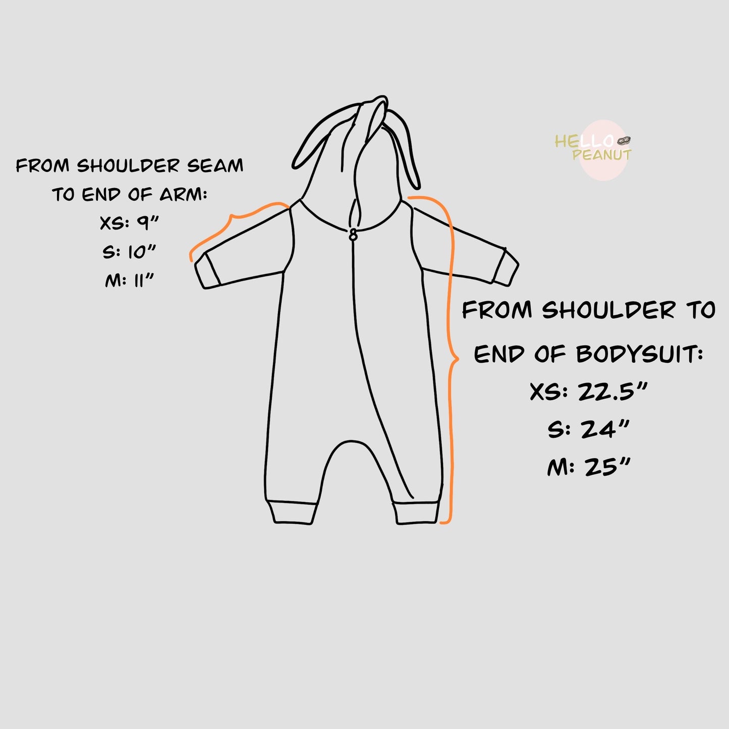 Bunny Bodysuit | 0-18M